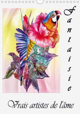 Djeric |  Fantaisie  Vrais artistes de l'âme (Calendrier mural 2021 DIN A4 vertical) | Sonstiges |  Sack Fachmedien