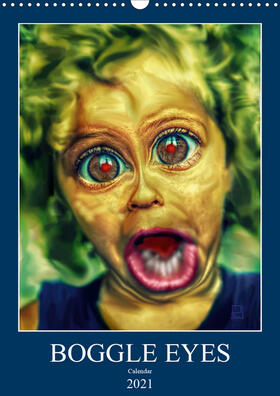 White |  BOGGLE EYES (Wall Calendar 2021 DIN A3 Portrait) | Sonstiges |  Sack Fachmedien