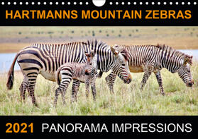 Fraatz |  HARTMANNS MOUNTAIN ZEBRAS (Wall Calendar 2021 DIN A4 Landscape) | Sonstiges |  Sack Fachmedien