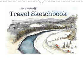 Notroff |  Travel Sketchbook (Wall Calendar 2021 DIN A4 Landscape) | Sonstiges |  Sack Fachmedien