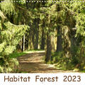 Vier |  Habitat Forest (Wall Calendar 2023 300 × 300 mm Square) | Sonstiges |  Sack Fachmedien