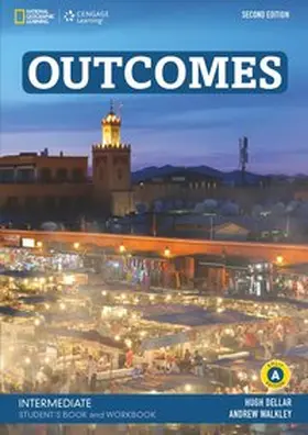 Dellar / Walkley |  Outcomes B1.2/B2.1: Intermediate - Student's Book and Workbook (Combo Split Edition A) + Audio-CD + DVD-ROM | Buch |  Sack Fachmedien