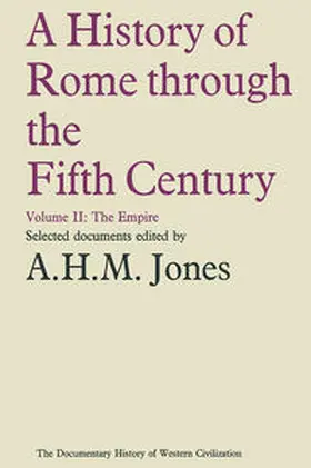 Jones |  History of Rome Through the Fifth Century | eBook | Sack Fachmedien