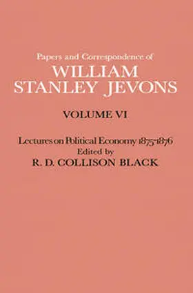Jevons / Black |  Papers and Correspondence of William Stanley Jevons | eBook | Sack Fachmedien