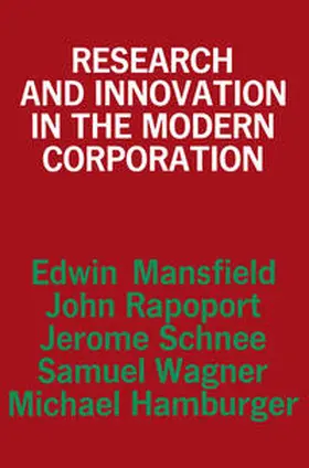 Mansfield |  Research and Innovation in the Modern Corporation | eBook | Sack Fachmedien