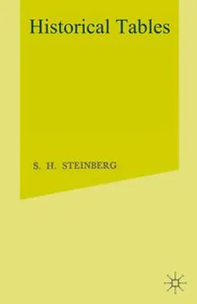 Steinberg |  Historical Tables | eBook | Sack Fachmedien
