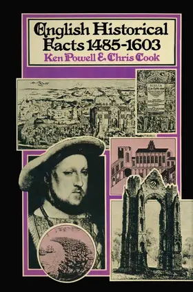 Powell / Cook |  English Historical Facts 1485-1603 | Buch |  Sack Fachmedien