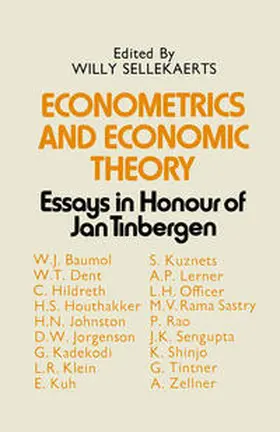 Sellekaerts |  Econometrics and Economic Theory | eBook | Sack Fachmedien