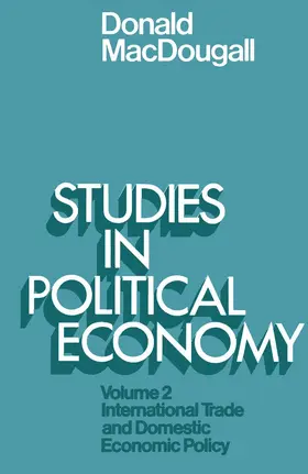 MacDougall | Studies in Political Economy | Buch | 978-1-349-02168-0 | www.sack.de
