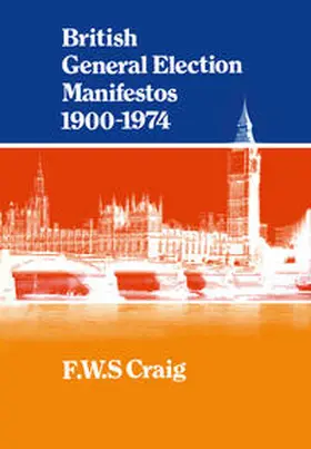 Craig |  British General Election Manifestos, 1900-74 | eBook | Sack Fachmedien