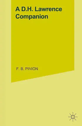 Pinion |  D.H.Lawrence Companion | eBook | Sack Fachmedien