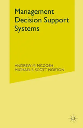 McCosh / Morton |  Management Decision Support Systems | eBook | Sack Fachmedien