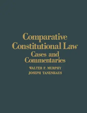 Murphy / Tannenhaus |  Comparative Constitutional Law | Buch |  Sack Fachmedien