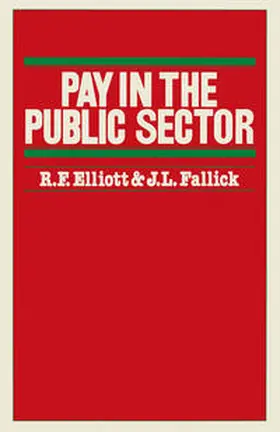 Elliott / Fallick | Pay in the Public Sector | E-Book | www.sack.de