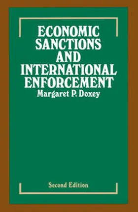Doxey |  Economic Sanctions and International Enforcement | eBook | Sack Fachmedien