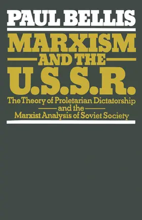Bellis |  Marxism and the U.S.S.R. | Buch |  Sack Fachmedien