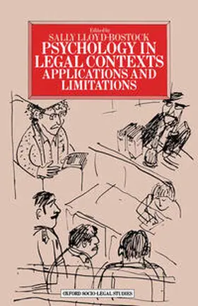 Bostock |  Psychology in Legal Contexts | Buch |  Sack Fachmedien
