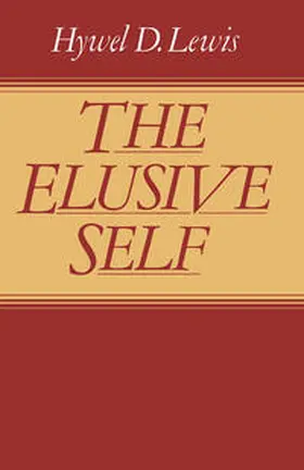 Lewis |  The Elusive Self | eBook | Sack Fachmedien