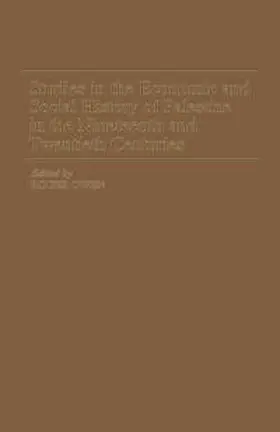 Owen |  Studies in the Economic and Social History of Palestine in the Nineteenth and Twentieth Centuries | eBook | Sack Fachmedien