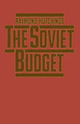 Hutchings |  The Soviet Budget | eBook | Sack Fachmedien