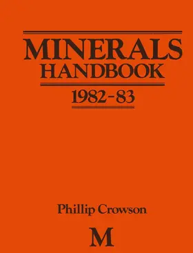 Crowson |  Minerals Handbook 1982-83 | Buch |  Sack Fachmedien