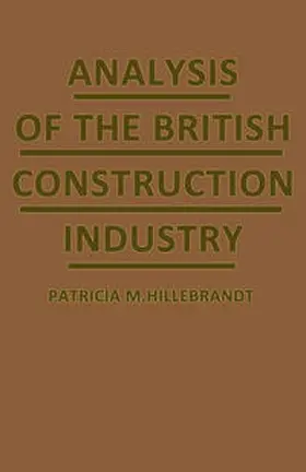 Hillebrandt | Analysis of the British Construction Industry | E-Book | www.sack.de