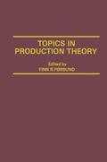 Forsund |  Topics in Production Theory | Buch |  Sack Fachmedien