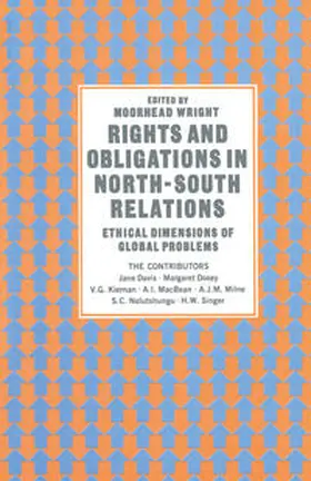 Wright |  Rights and Obligations in North-South Relations | eBook | Sack Fachmedien