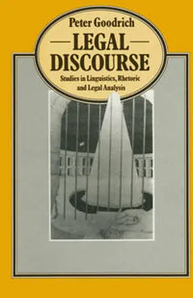 Goodrich |  Legal Discourse | eBook | Sack Fachmedien