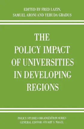 Lazin |  The Policy Impact of Universities in Developing Regions | Buch |  Sack Fachmedien