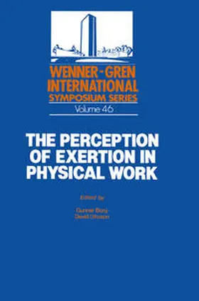 Borg / Ottoson |  Perception of Exertion in Physical Exercise | eBook | Sack Fachmedien