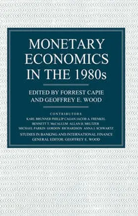 Capie |  Monetary Economics in the 1980's | eBook | Sack Fachmedien