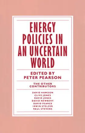 Pearson |  Energy Policies in an Uncertain World | eBook | Sack Fachmedien