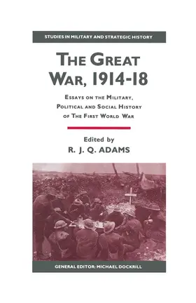 Adams |  The Great War, 1914-18 | Buch |  Sack Fachmedien