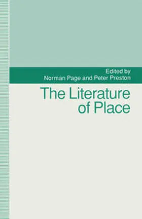 Page / Preston |  The Literature of Place | eBook | Sack Fachmedien
