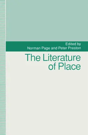 Page / Preston |  The Literature of Place | Buch |  Sack Fachmedien