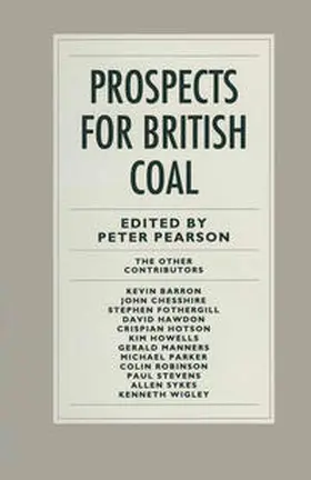 Pearson |  Prospects for British Coal | eBook | Sack Fachmedien