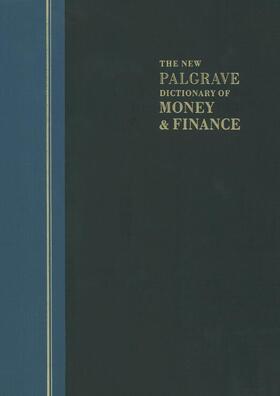 Eatwell / Milgate / Newman | NEW PALGRAVE DICT OF MONEY & F | Buch | 978-1-349-11723-9 | sack.de