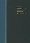 Eatwell / Milgate / Newman |  NEW PALGRAVE DICT OF MONEY & F | Buch |  Sack Fachmedien