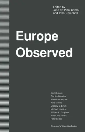 Pina-Cabral / Campbelld |  Europe Observed | Buch |  Sack Fachmedien
