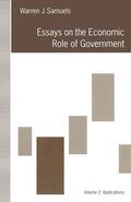 Samuels |  Essays on the Economic Role of Government | Buch |  Sack Fachmedien