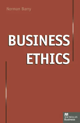 Barry | Business Ethics | Buch | 978-1-349-12388-9 | www.sack.de