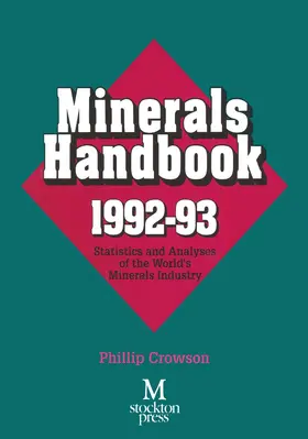 Crowson |  Minerals Handbook 1992-93 | Buch |  Sack Fachmedien