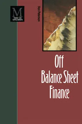 Paterson |  Off Balance Sheet Finance | eBook | Sack Fachmedien