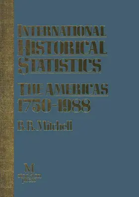 Mitchell |  International Historical Statistics | Buch |  Sack Fachmedien
