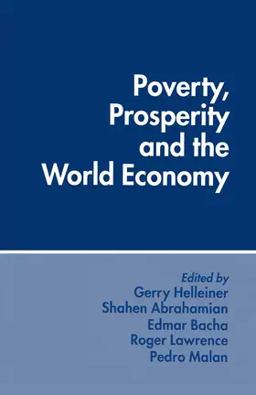 Abrahamian / Bacha / Helleiner |  Poverty, Prosperity and the World Economy | Buch |  Sack Fachmedien