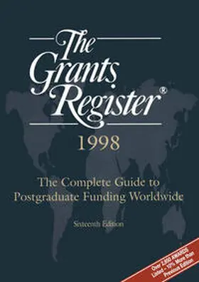 Austin |  The Grants Register® 1998 | eBook | Sack Fachmedien