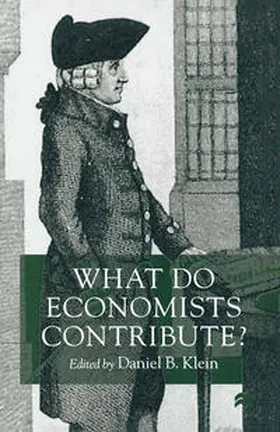 Klein |  What Do Economists Contribute? | eBook | Sack Fachmedien