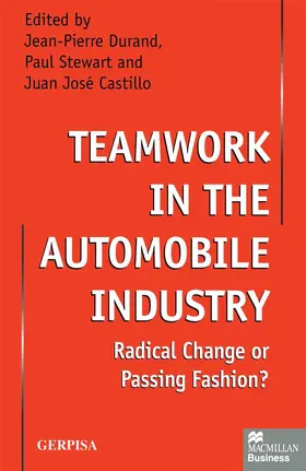 Castillod / Stewart / Durand |  Teamwork in the Automobile Industry | Buch |  Sack Fachmedien