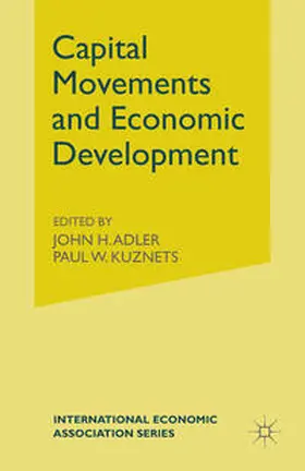 Adler |  Capital Movements and Economic Development | eBook | Sack Fachmedien